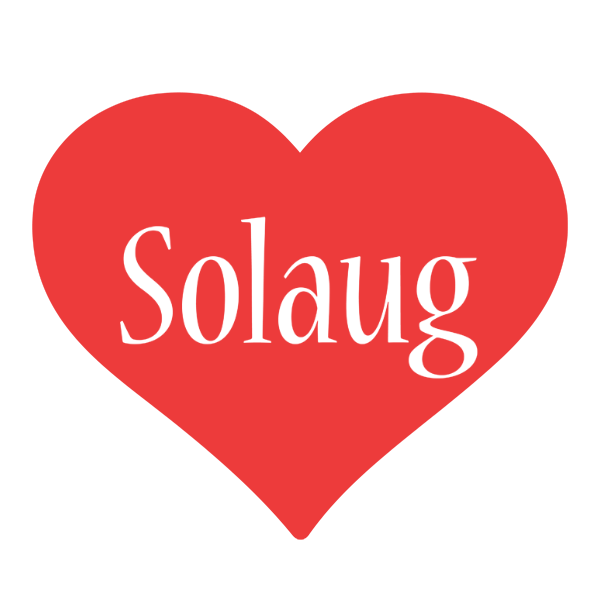Solaug love logo