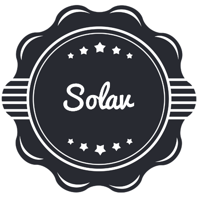 Solav badge logo