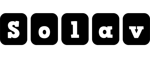 Solav box logo