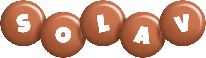 Solav candy-brown logo