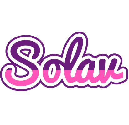 Solav cheerful logo