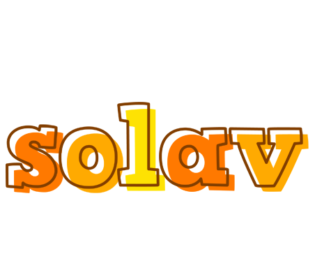 Solav desert logo