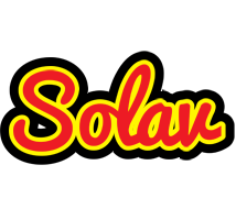 Solav fireman logo