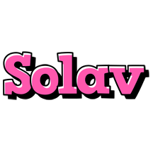 Solav girlish logo