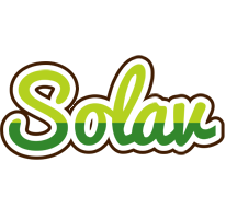 Solav golfing logo