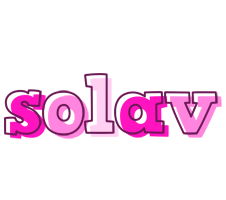 Solav hello logo
