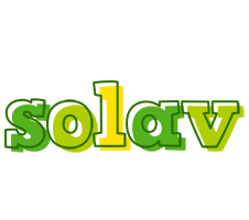 Solav juice logo