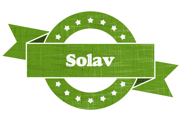 Solav natural logo