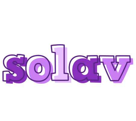 Solav sensual logo