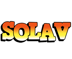 Solav sunset logo