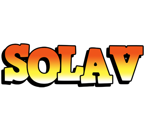 Solav sunset logo