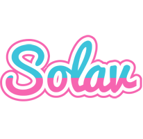 Solav woman logo