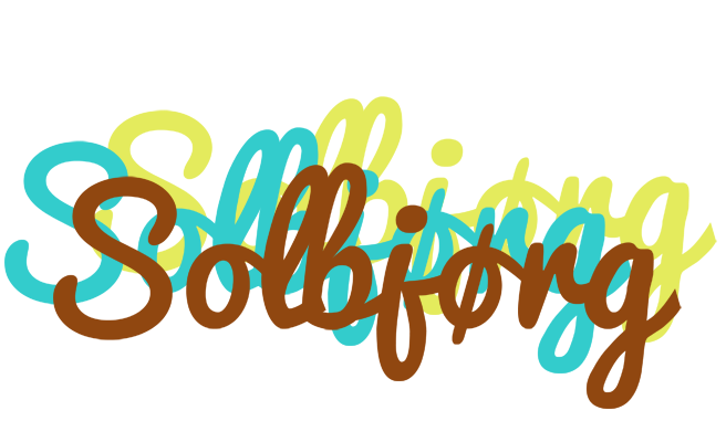 Solbjørg cupcake logo