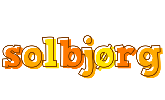 Solbjørg desert logo