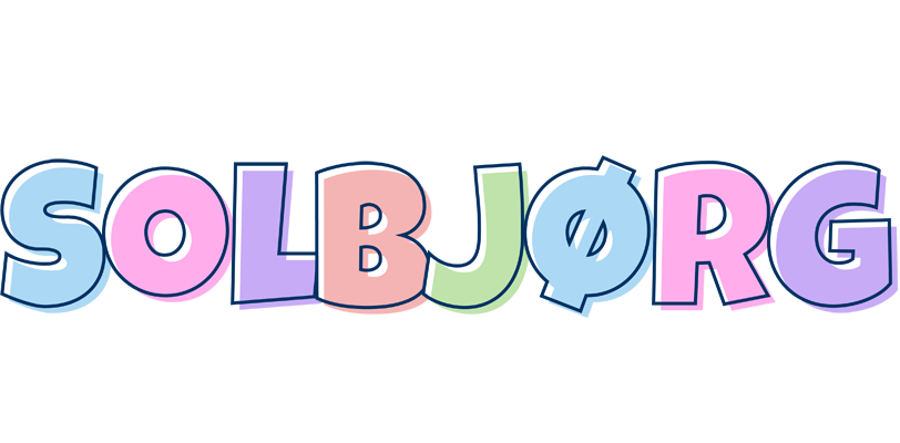 Solbjørg pastel logo