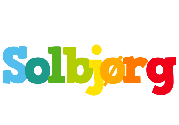 Solbjørg rainbows logo