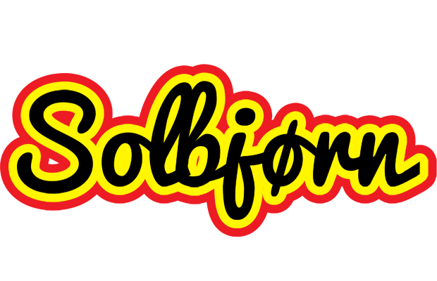 Solbjørn flaming logo