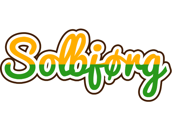 Solbjørg banana logo
