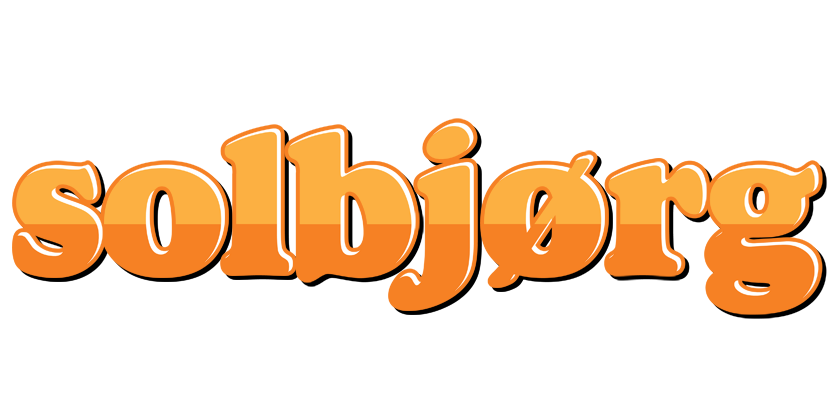 Solbjørg orange logo