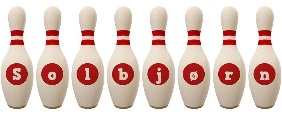 Solbjørn bowling-pin logo