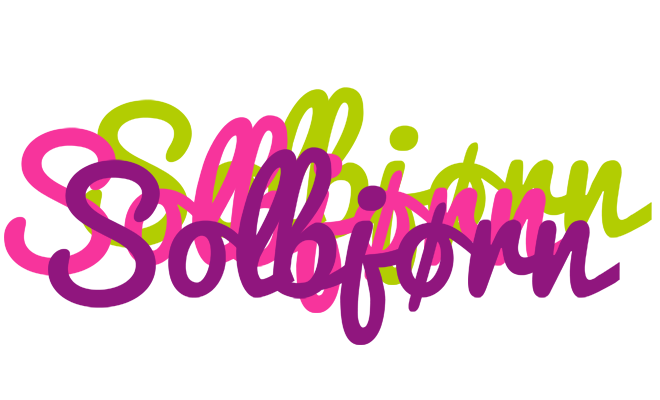 Solbjørn flowers logo