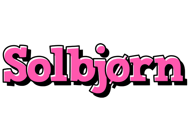 Solbjørn girlish logo