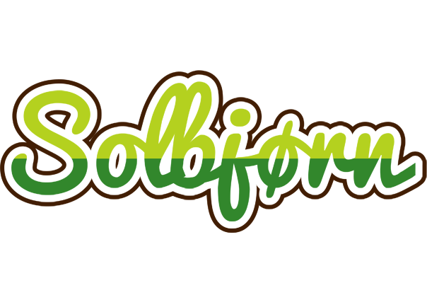 Solbjørn golfing logo