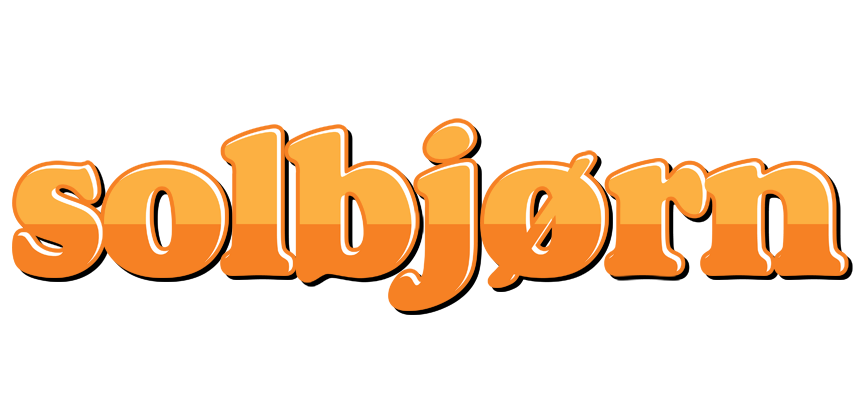 Solbjørn orange logo