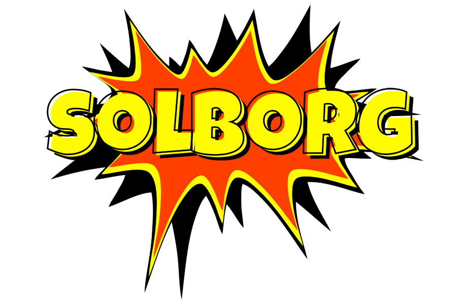 Solborg bazinga logo