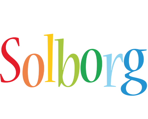 Solborg birthday logo