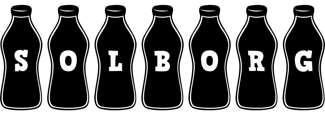 Solborg bottle logo