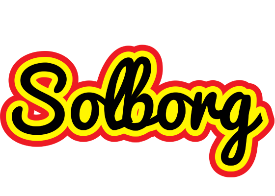 Solborg flaming logo