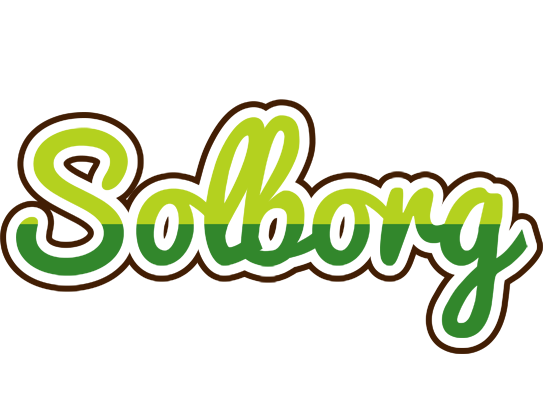 Solborg golfing logo