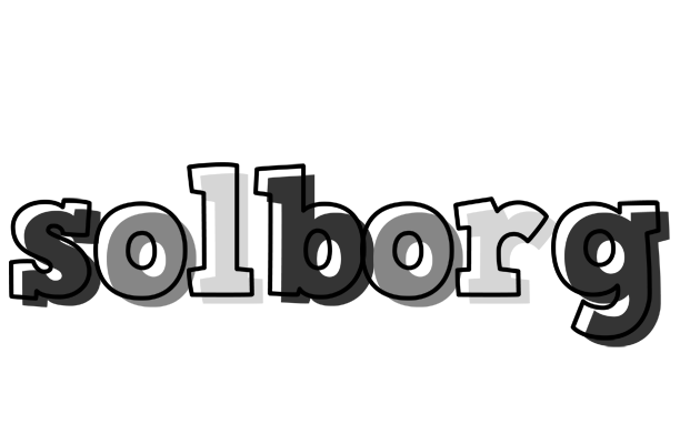 Solborg night logo