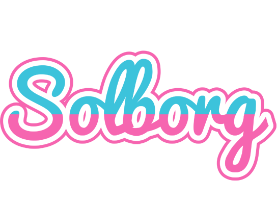 Solborg woman logo