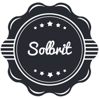 Solbrit badge logo