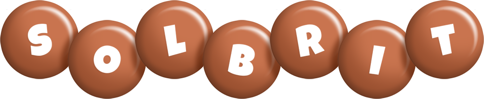 Solbrit candy-brown logo