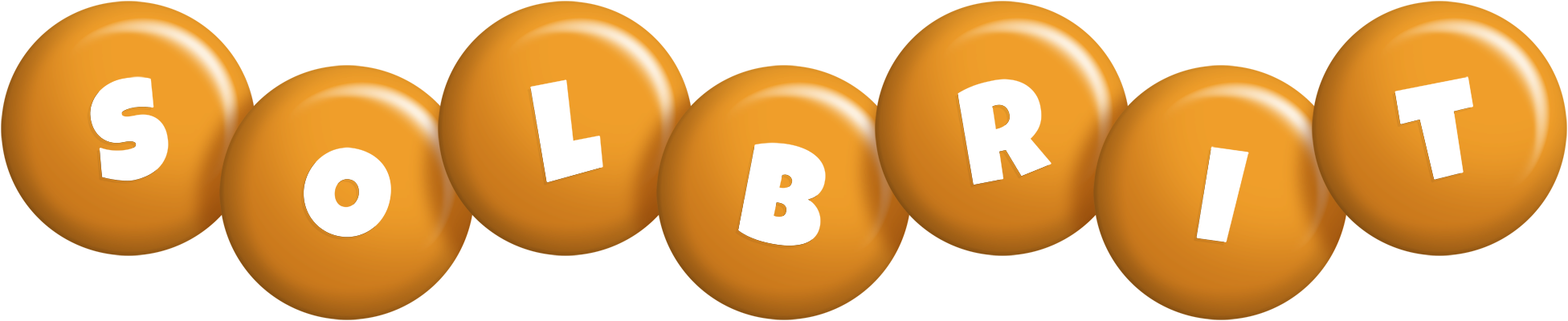 Solbrit candy-orange logo