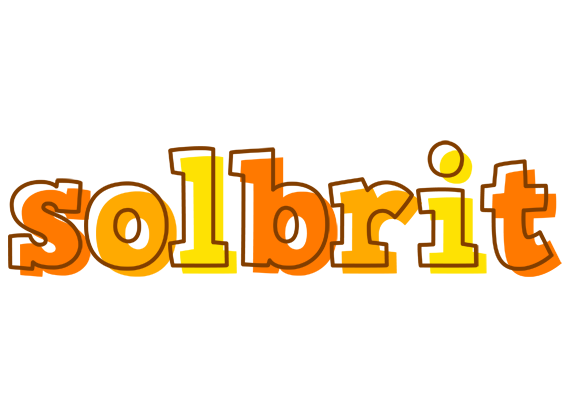 Solbrit desert logo
