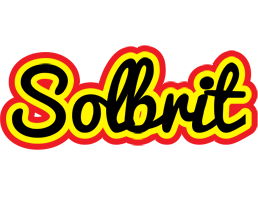 Solbrit flaming logo