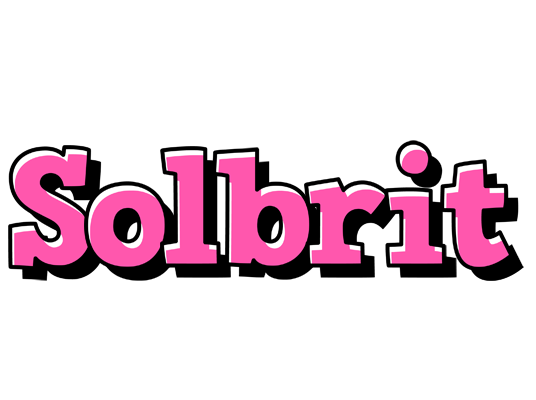 Solbrit girlish logo