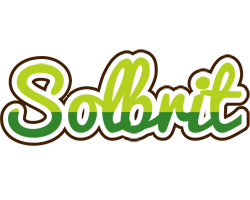 Solbrit golfing logo