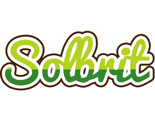 Solbrit golfing logo