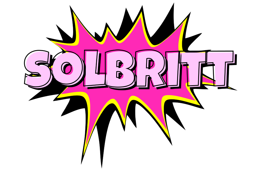 Solbritt badabing logo