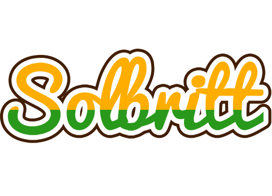 Solbritt banana logo