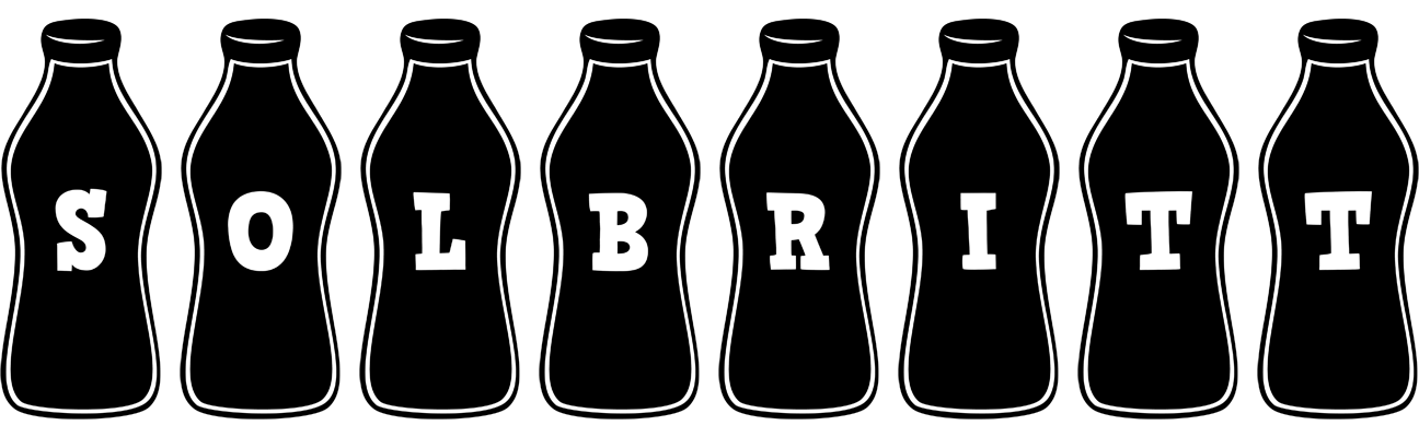Solbritt bottle logo