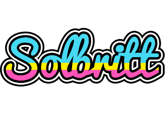 Solbritt circus logo