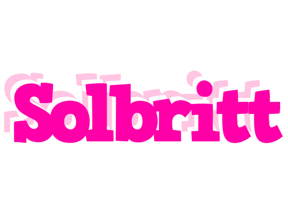 Solbritt dancing logo