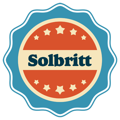 Solbritt labels logo