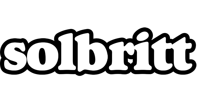 Solbritt panda logo